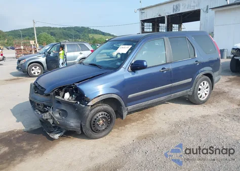2005 Honda Cr-V Ex from USA, damaged, VIN SHSRD78895U308784